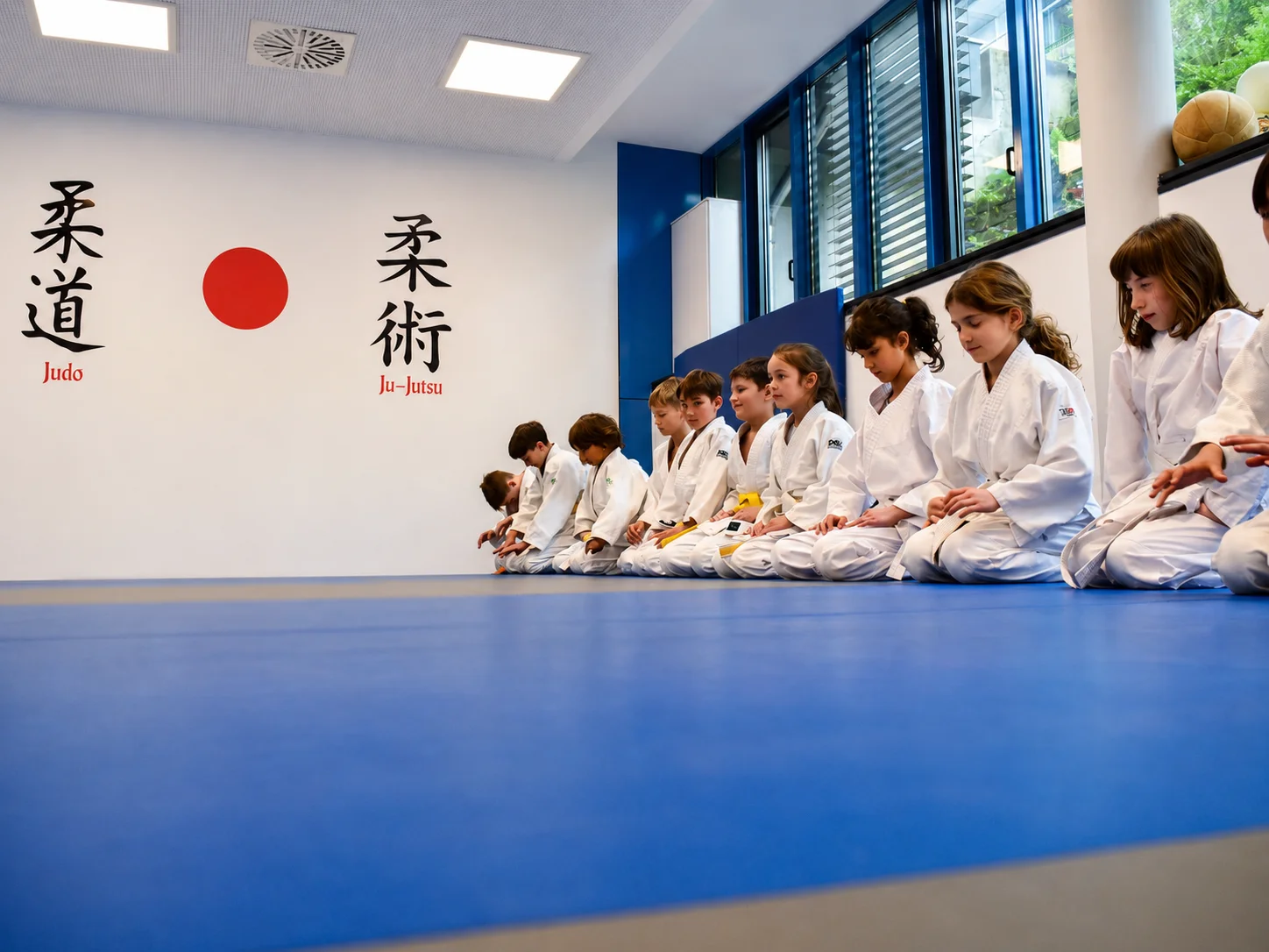 Judo-Training für Kinder in der Sportschule West Stuttgart