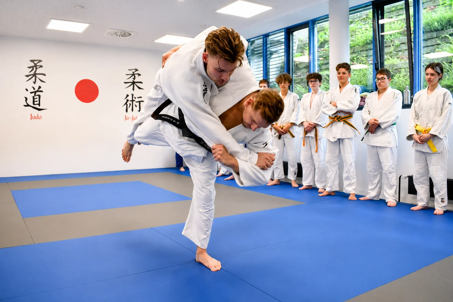 Judotraining für Erwachsene in der Sportschule West Stuttgart